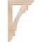 Ekena Millwork Merced Slat Smooth Bracket, Douglas Fir, 3 1/2"W x 20"D x 32"H BKT04X20X32MRC06SDF - alternate 2